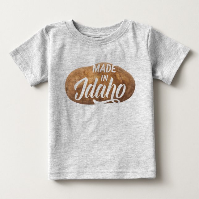 Hecho en camisa pelirroja de la patata de Idaho (Anverso)
