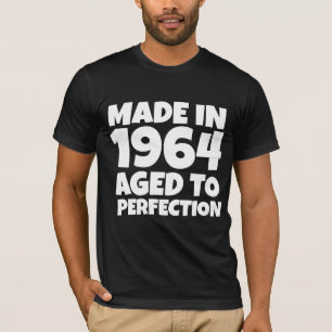 HECHO EN CAMISETAS DE CUMPLEAÑOS EN 1964