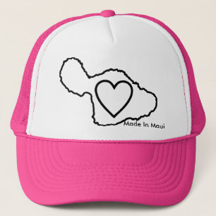 Hecho en el gorra de Maui