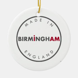 Hecho en el ornamento de Birmingham