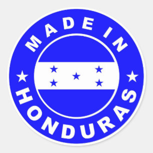 hecho en honduras marca de país etiqueta de produc
