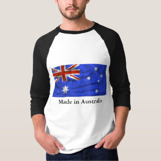 Hecho en la camiseta de Australia