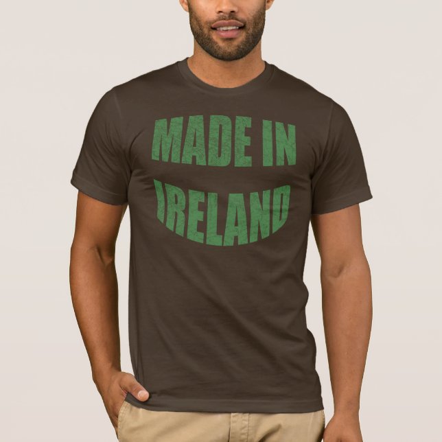 Hecho en la camiseta de Irlanda (Anverso)