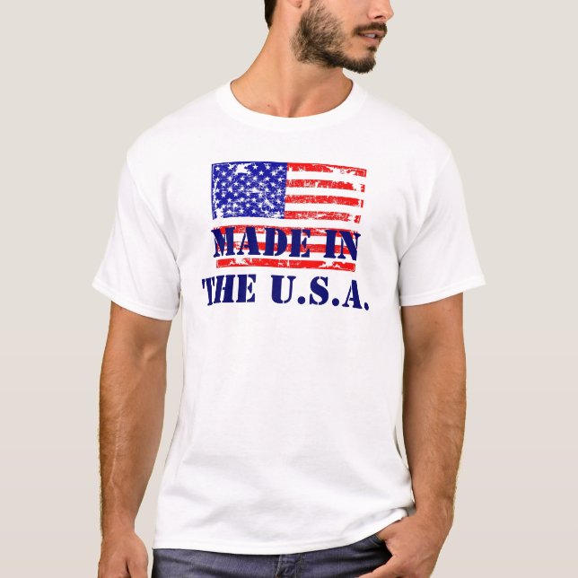 Hecho en la camiseta de los E.E.U.U. (Anverso)