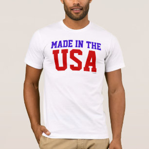 Hecho en la camiseta de los E.E.U.U.