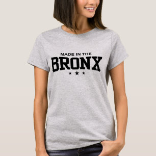 Hecho en la camiseta del Bronx