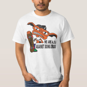 Hecho en la camiseta extrema A.D.D.