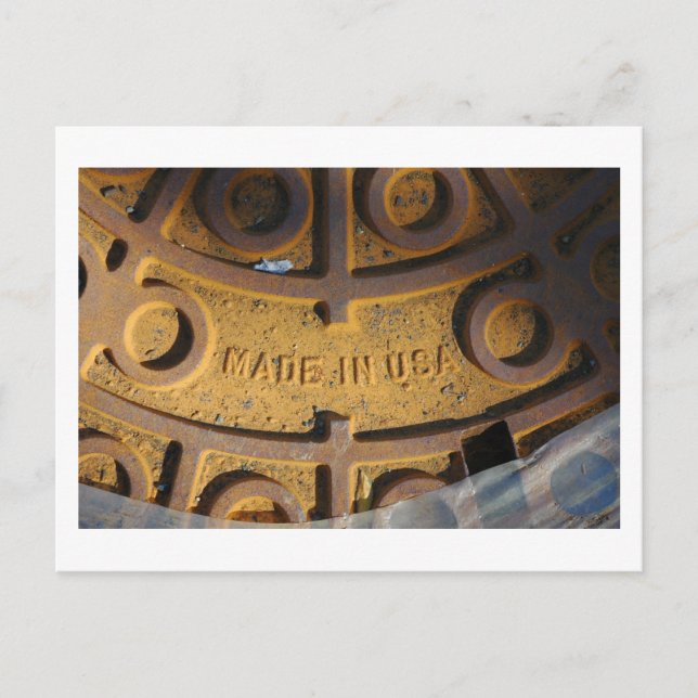 Hecho en la postal de los E.E.U.U. (Anverso)