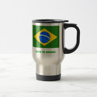 ¡HECHO EN LA TAZA DE ACERO DEL VIAJE DEL BRASIL!