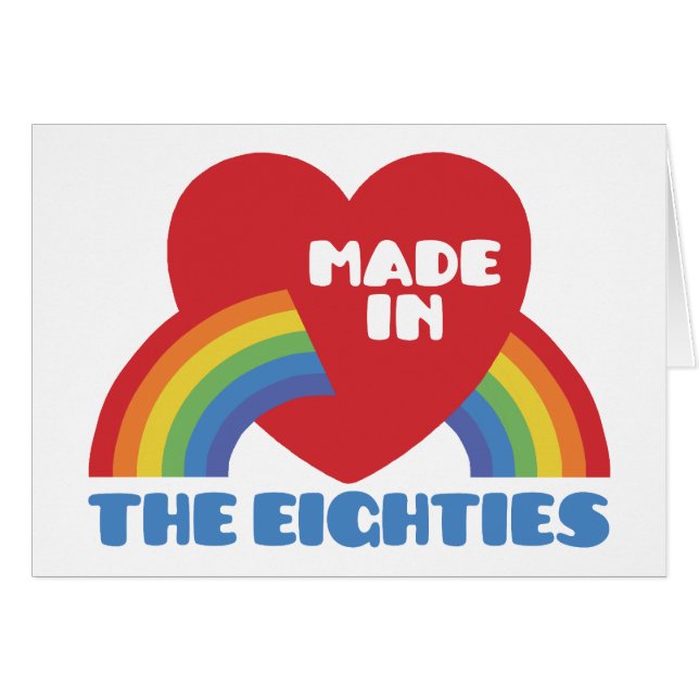 Hecho en los años 80 (Anverso (Horizontal))