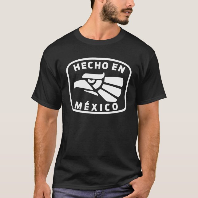 Hecho En México Hizo Camiseta Mexicana Divertida (Anverso)