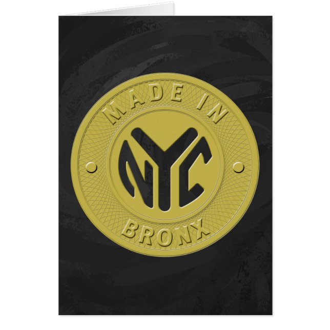 Hecho en Nueva York Bronx (Frente)