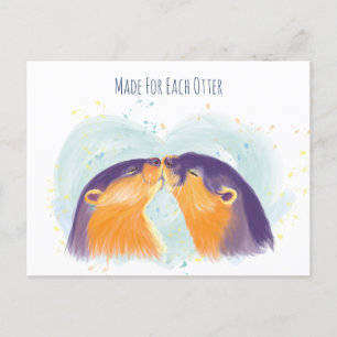 Hecho para cada postal Otter