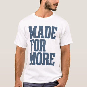 Hecho para Más - Camiseta Cristiana Vintage Varsit