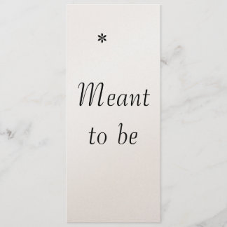 "Hecho para ser", la invitación de boda