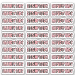 Hechos a mano - Pegatinas de acuarela