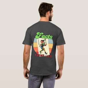 Hechos de que Trump miente en camiseta
