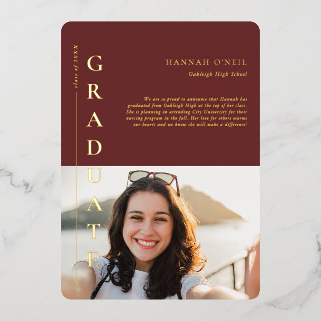 Hechos divertidos | Moderna Invitación de fotograf (Anverso)