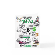 Hechos divertidos nacidos en 1974 Invitación de cu