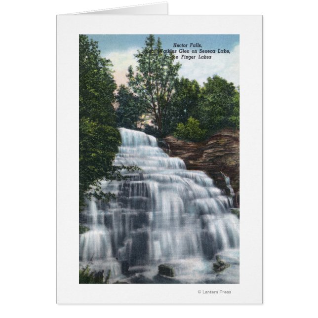 Hector Falls cerca de Seneca Lake View (Frente)