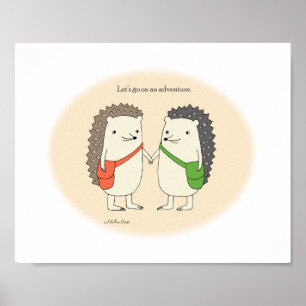 Hedgehog Art Imprimir Cute Hedgehogs Decoración Po