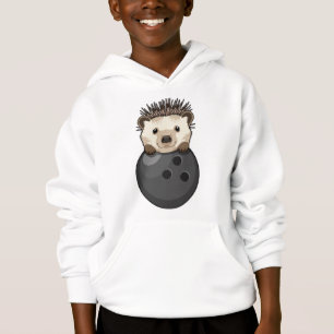 Hedgehog en el Bowling con bolas