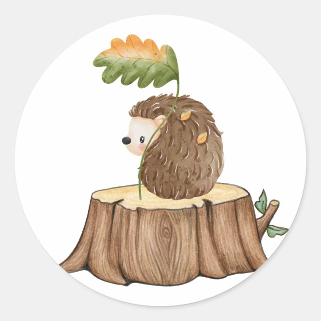 Hedgehog en Pegatina de trozos (Anverso)