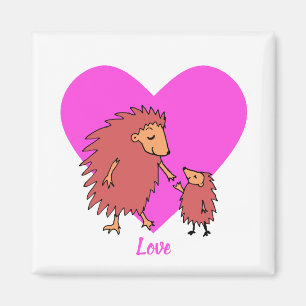 Hedgehog: Imán de amor para madres e hijos