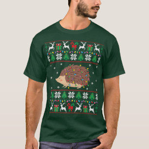 Hedgehog Ugly Xmas Sweater Hedgehog Navidades Lige