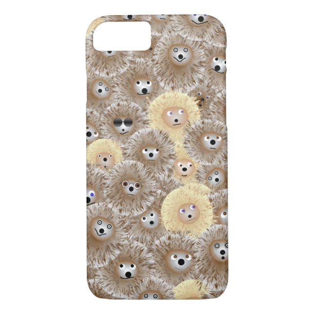 Hedgehogs Apple iPhone 8/7, apenas hay Funda (Reverso)