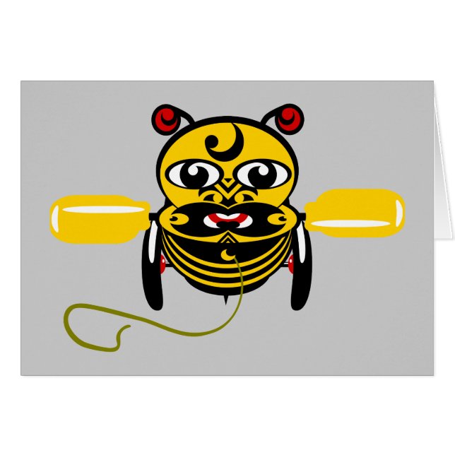 Hei Tiki Bee Toy Kiwiana (Anverso (Horizontal))