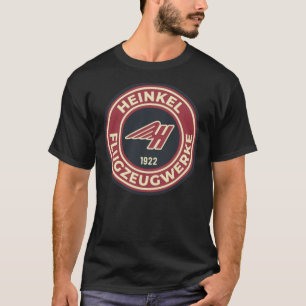 Heinkel Flugzeugwerke - camiseta clásica con logo