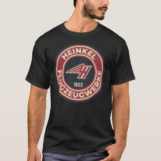 Heinkel Flugzeugwerke - camiseta clásica con logot