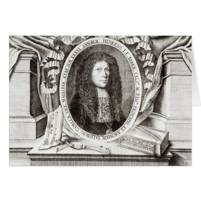Heinrich Ignaz Francisco von Biber (Anverso (Horizontal))