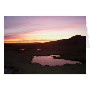 Helada de la mañana de Dartmoor