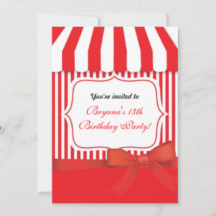 Heladería De Dulces Invitación Antigua Tienda