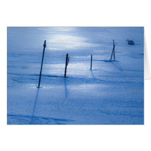 Helado azul infinito