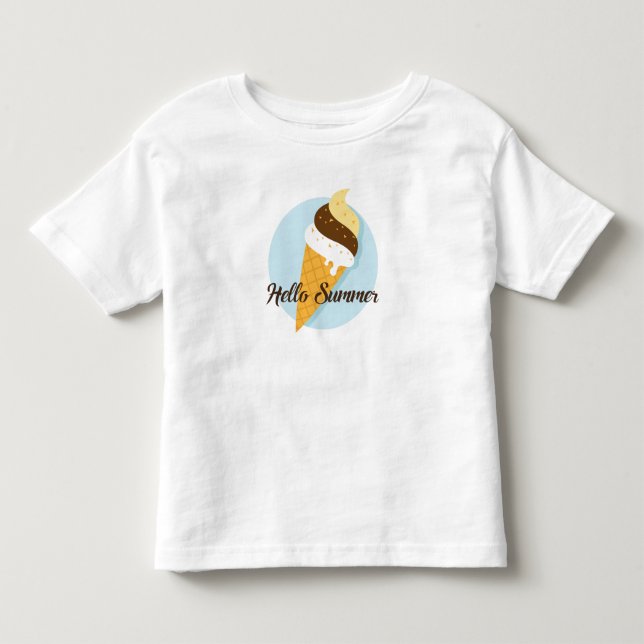 Helado Cream Hola camisetas y chaquetas (Anverso)