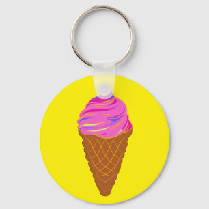 helado crema dulce llavero