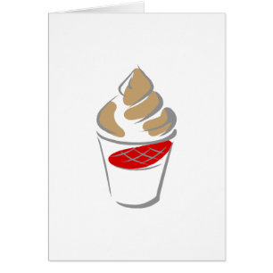 Helado de chocolate