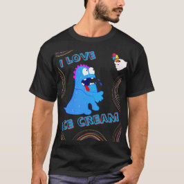 Helado de rex de camiseta