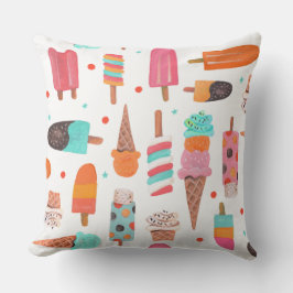 Helado de verano al aire libre | Almohada