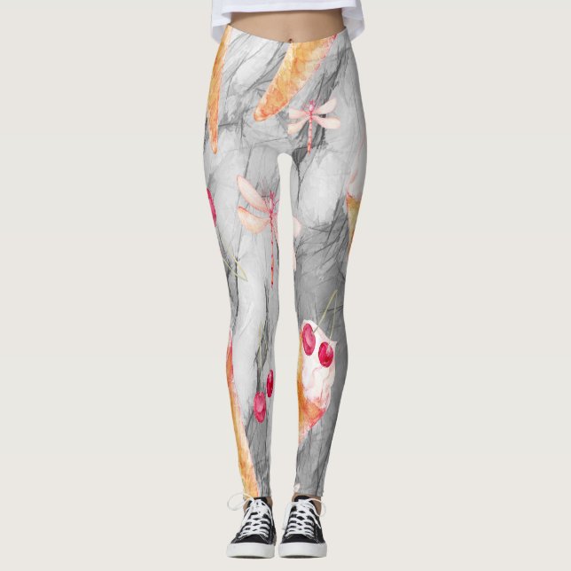 Helados por favor Leggings (Anverso)