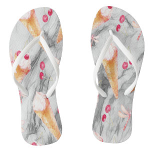 Helados, por favor, sandalias