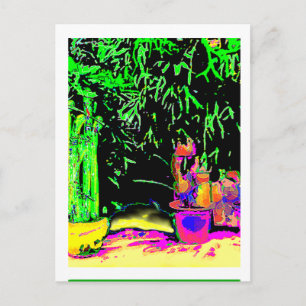 Helecho cuerno de alce jGibney El MUSEO Tarjeta po