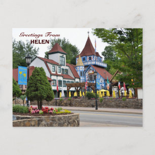 Helen, tarjeta postal de vacaciones de Georgia