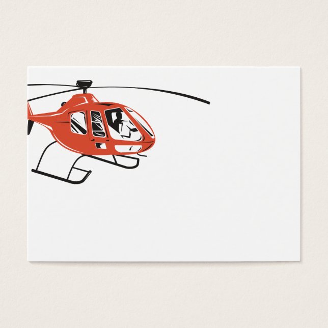 Helicóptero Chopper Retro (Frente)