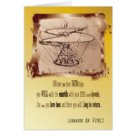 Helicóptero Da Vinci 🚁 ✨ presupuesto especial