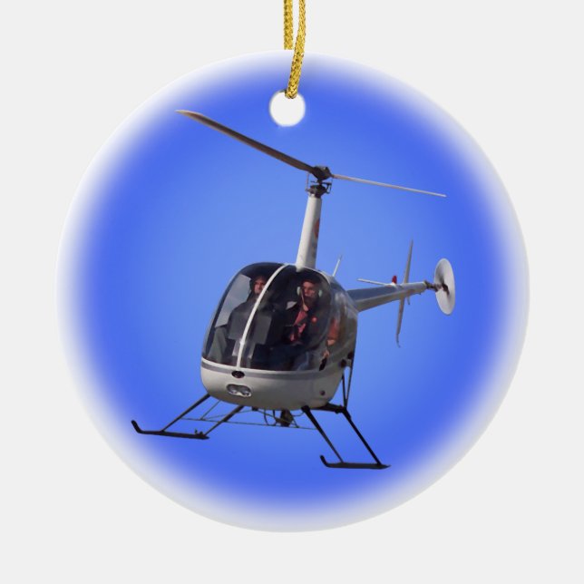Helicóptero Guay con ornamento de helicóptero Keep (Frente)