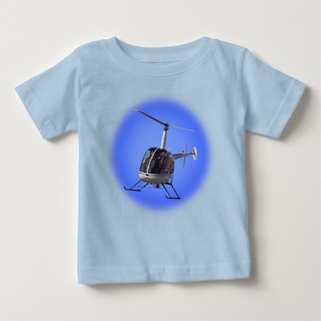 Helicópteros Camisetas de bebé chopper (Anverso)